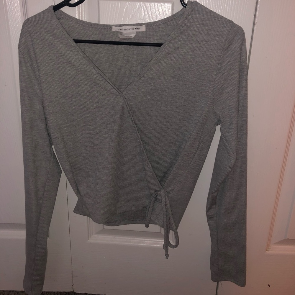 Grey long sleeve